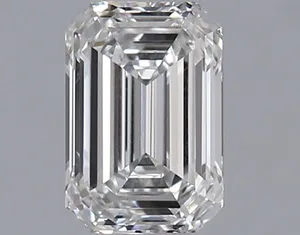0.5ct EMERALD F VS2 Natural diamond