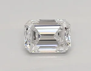 0.59ct EMERALD D VVS1 Lab diamond