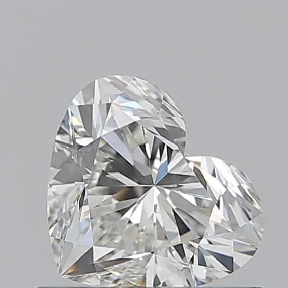 0.71ct HEART H VVS2 Natural diamond