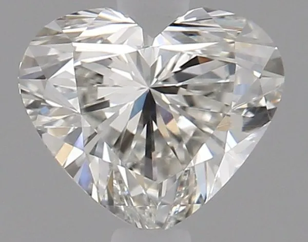 0.71ct HEART H VVS2 Natural diamond