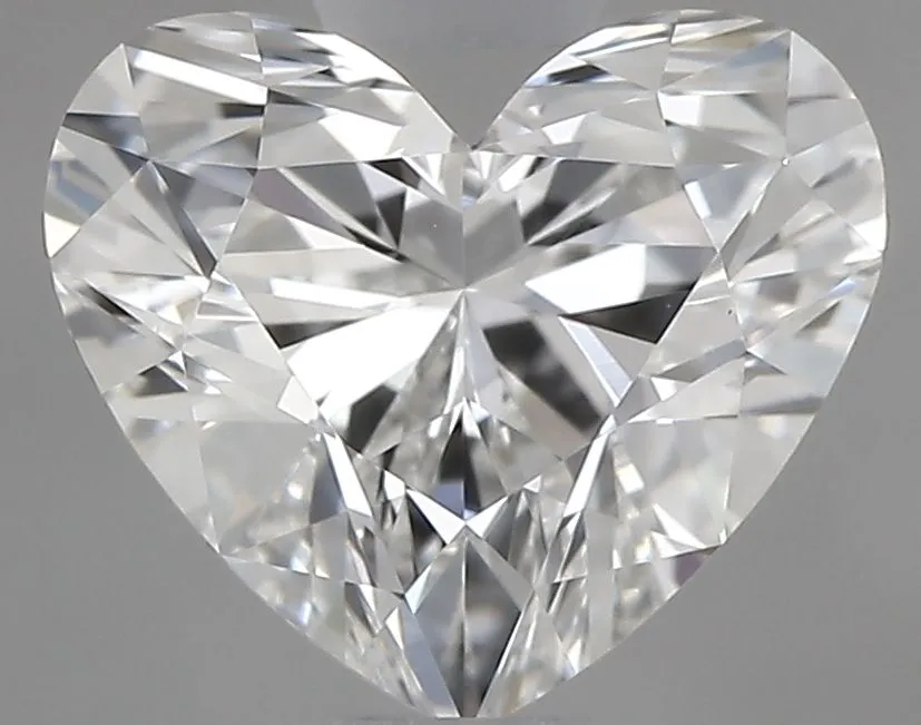 0.80ct HEART F VS1 Natural diamond