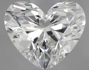 0.8ct HEART F VS1 Natural diamond
