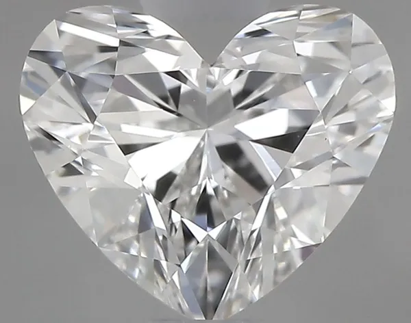 0.8ct HEART F VS1 Natural diamond