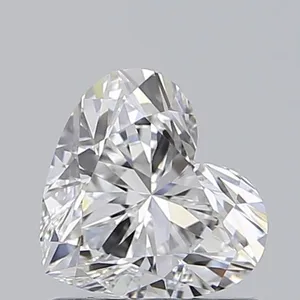 0.73ct HEART D VVS1 Lab diamond