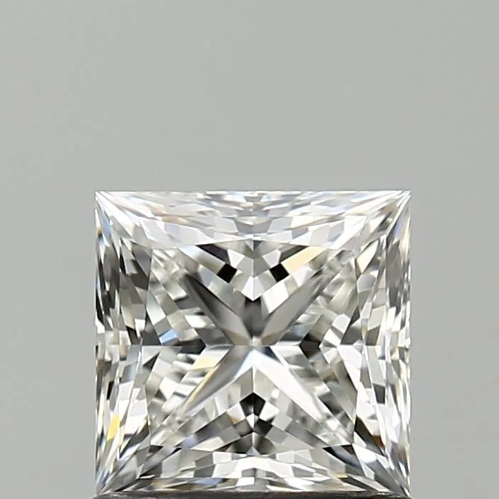 0.91ct PRINCESS H VVS2 Natural diamond