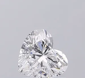 1.08ct HEART E VVS2 Lab diamond