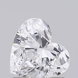 1ct HEART D VVS2 Lab diamond