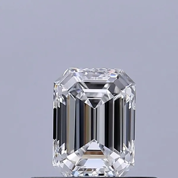0.4ct EMERALD D IF Natural diamond