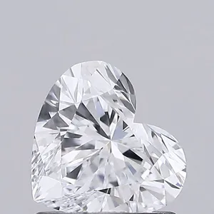 1ct HEART D VVS1 Lab diamond