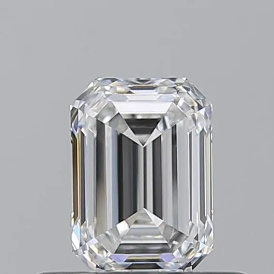 0.50ct EMERALD F VS1 Natural diamond