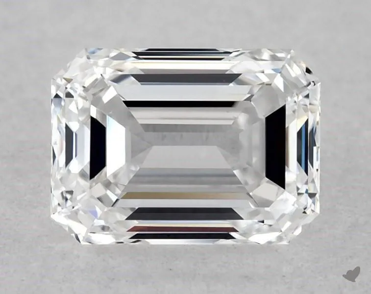 0.54ct EMERALD D VVS1 Natural diamond