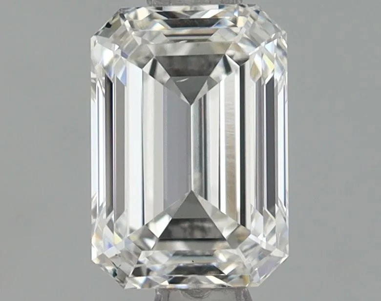 0.81ct EMERALD F VS2 Lab Grown diamond