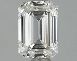0.81ct EMERALD F VS2 Lab diamond