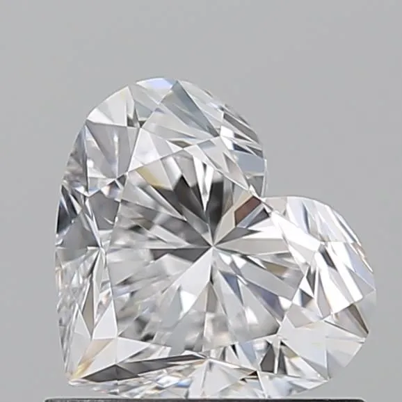 0.9ct HEART D VVS1 Natural diamond