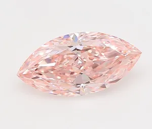 2.05ct MARQUISE Fancy Vivid Pink VVS2 Coloured Lab diamond