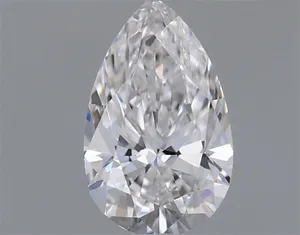 0.38ct PEAR E VVS1 Natural diamond
