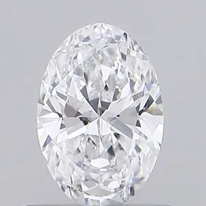 0.54ct OVAL D VVS1 Lab diamond