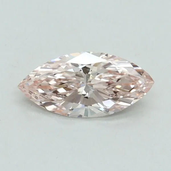 0.5ct MARQUISE Fancy Intense Pink VS1 Coloured Lab diamond
