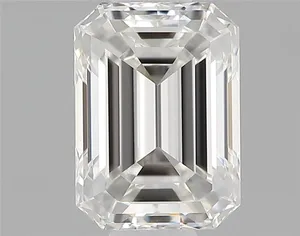 0.4ct EMERALD G IF Natural diamond