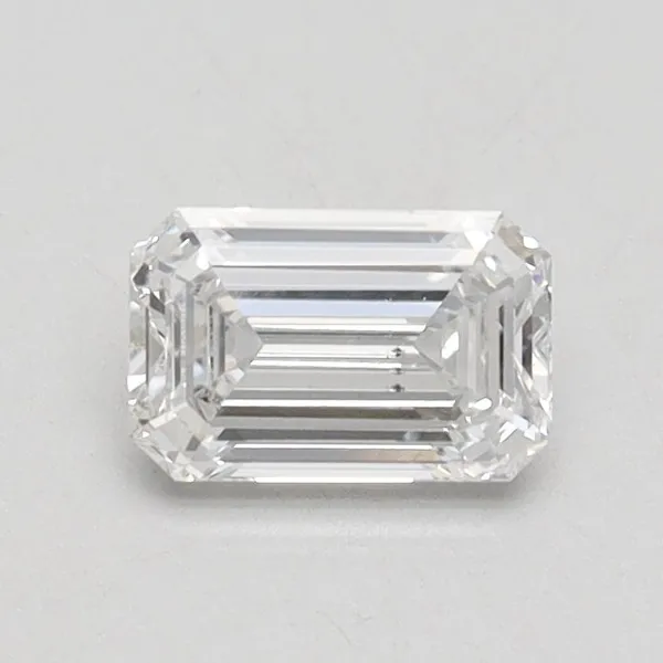 0.6ct EMERALD E VS2 Lab diamond