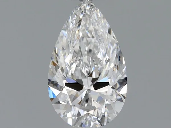 0.3ct PEAR D VVS2 Natural diamond