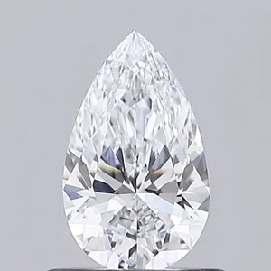 0.52ct PEAR D VVS1 Lab diamond
