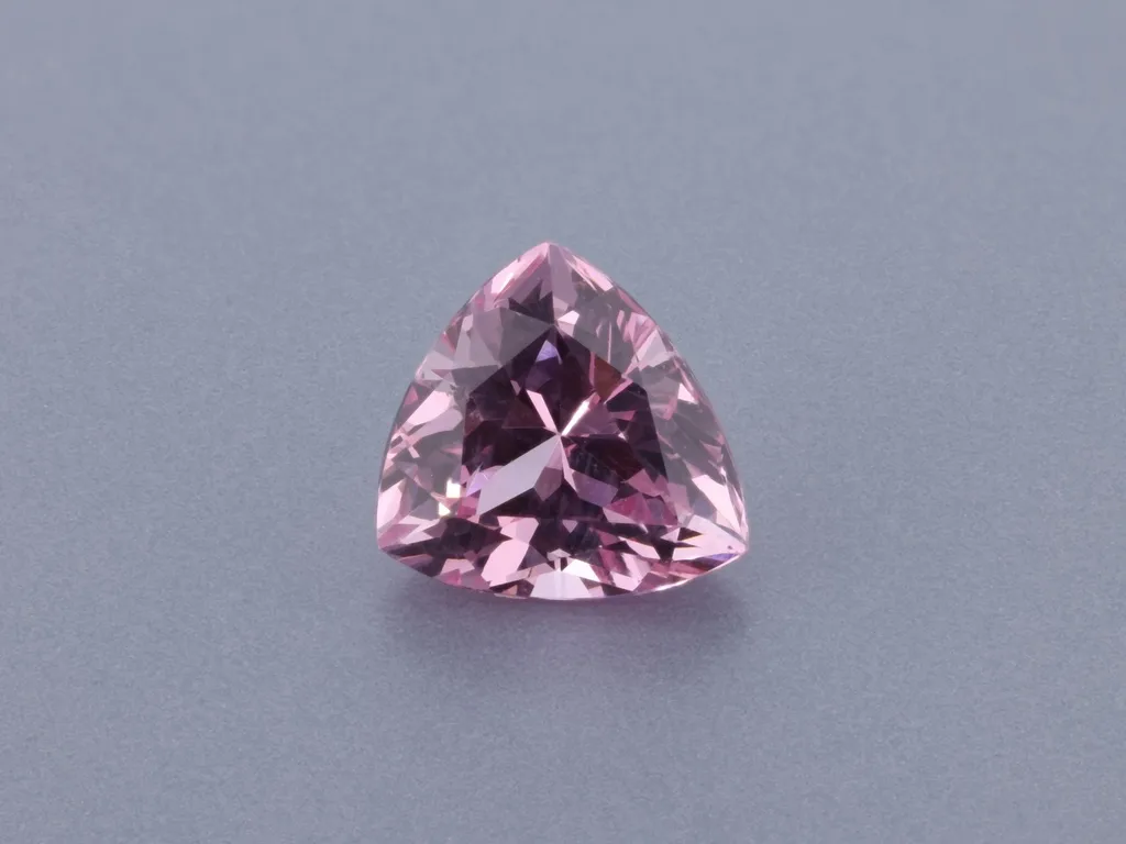 0.96ct Pink Spinel, Trilliant gemstone