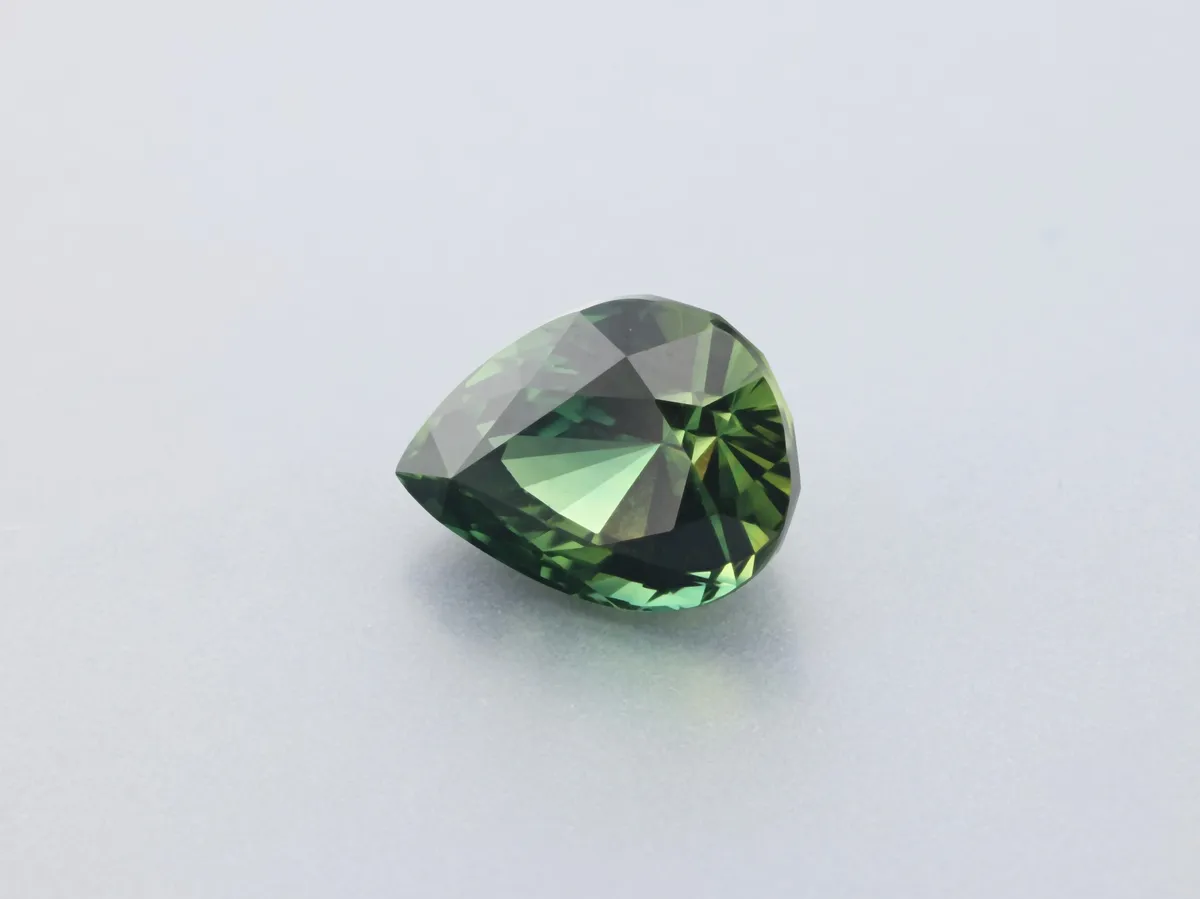 1.78ct Parti Sapphire, Pear Shape gemstone