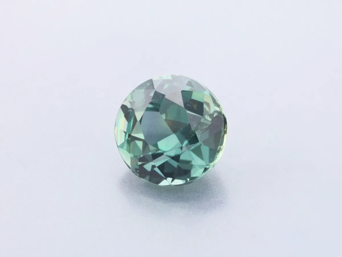 1.2ct Parti Sapphire, Round gemstone