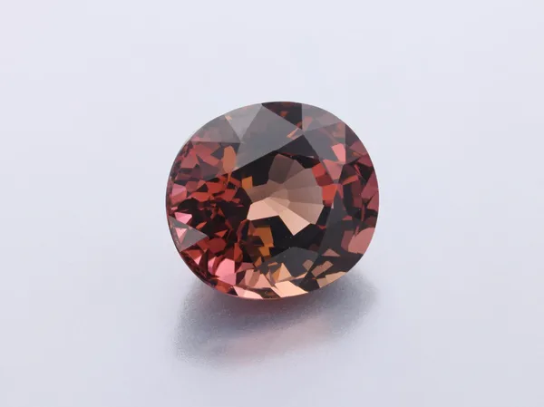 2.17ct Parti Tourmaline, Oval cut gemstone