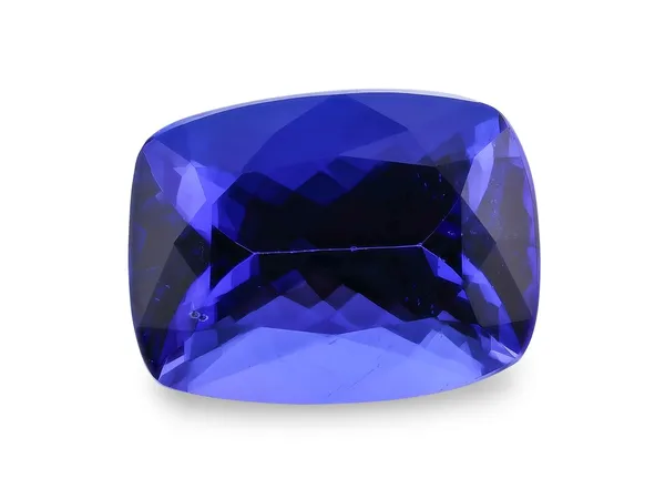7.41ct Parti Tanzanite, Cushion cut gemstone