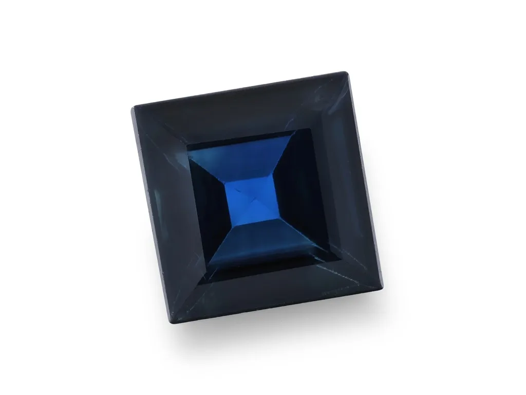 1.78ct Blue Sapphire, Square gemstone