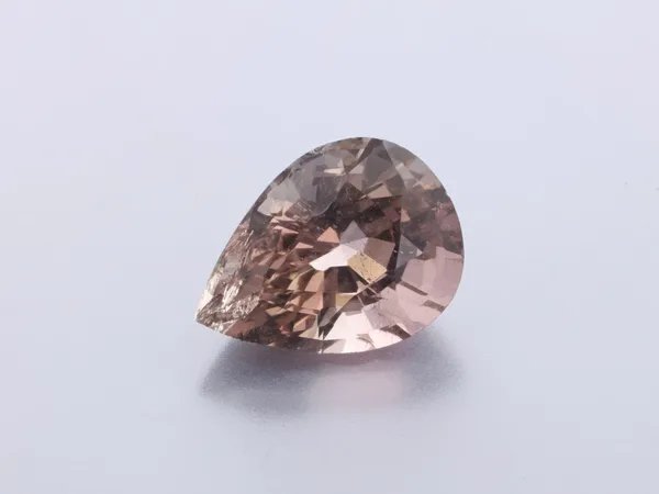 1.43ct Parti Tourmaline, Pear Shape cut gemstone