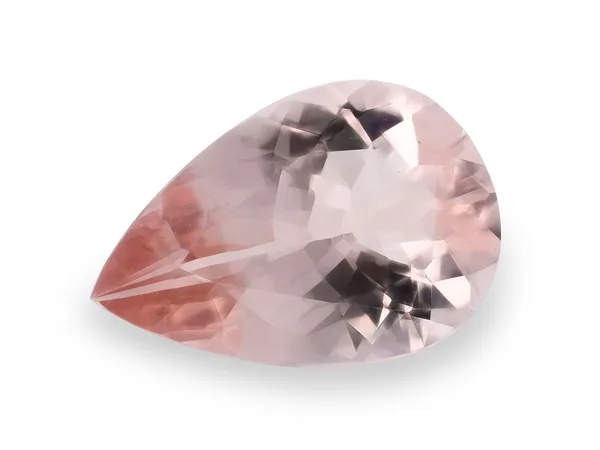2.27ct Pink Morganite, Pear Shape cut gemstone
