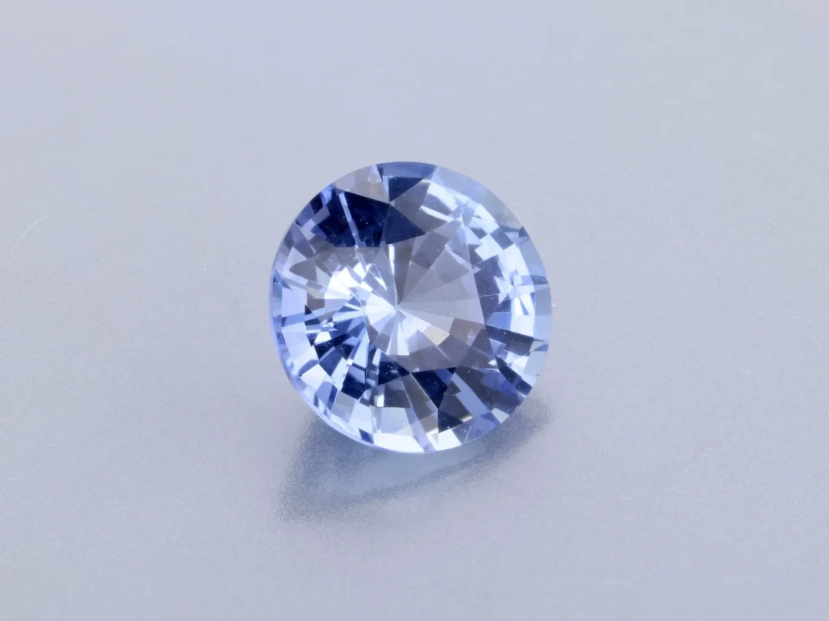 0.89ct Blue Sapphire, Round gemstone