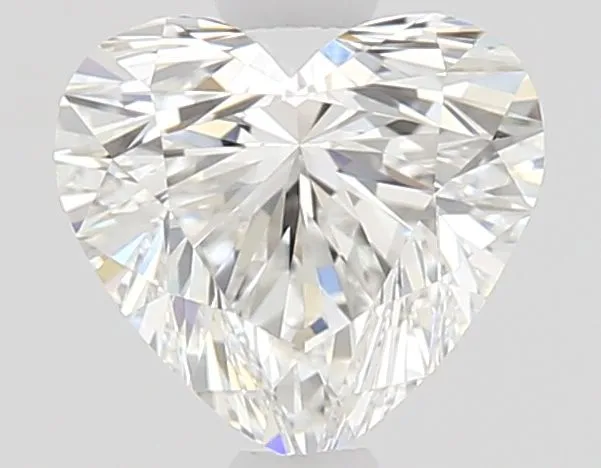 0.71ct HEART F VVS2 Natural diamond