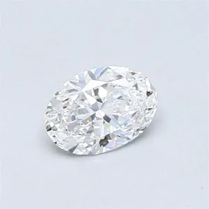 0.33ct OVAL D VVS1 Natural diamond