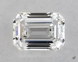 0.41ct EMERALD D VVS2 Natural diamond