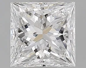 0.51ct PRINCESS D VVS1 Natural diamond