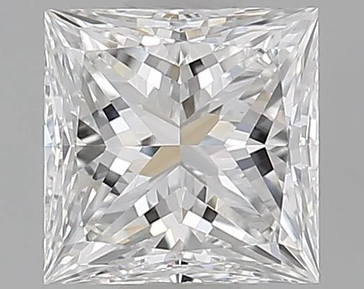0.51ct PRINCESS D VVS1 Natural diamond