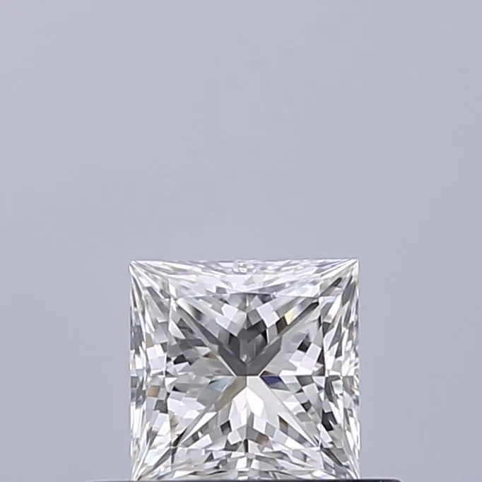 0.42ct PRINCESS F VVS1 Natural diamond