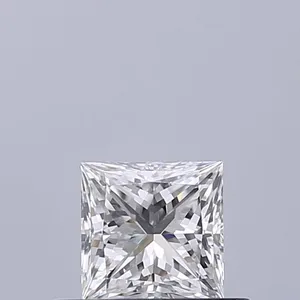 0.42ct PRINCESS F VVS1 Natural diamond