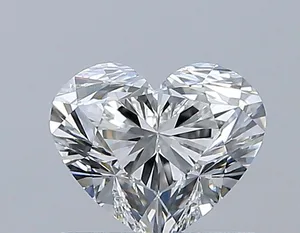0.7ct HEART G VVS2 Natural diamond