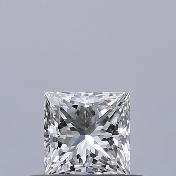 0.37ct PRINCESS F VVS1 Natural diamond