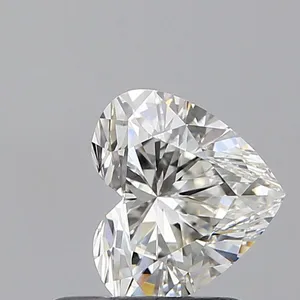 0.7ct HEART H VVS1 Natural diamond