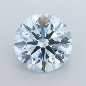 1.05ct ROUND Fancy Intense Blue VVS2 Coloured Lab diamond