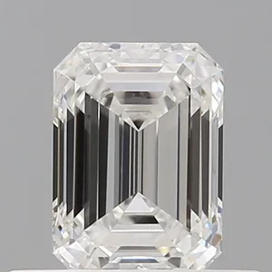0.53ct EMERALD F VVS1 Natural diamond