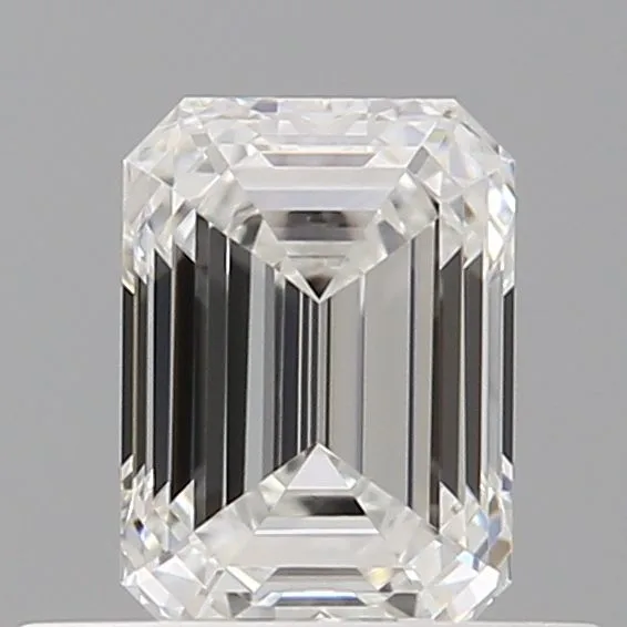0.53ct EMERALD F VVS1 Natural diamond