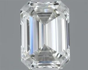 0.4ct EMERALD H VVS1 Natural diamond