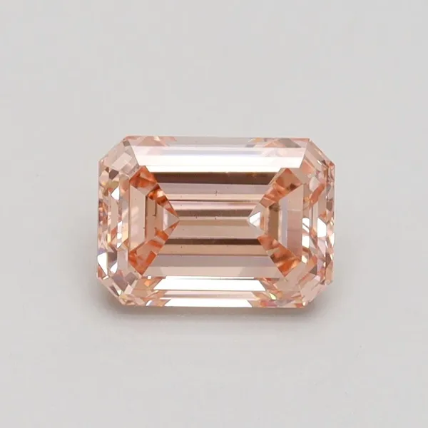 1ct EMERALD Fancy Intense Pink VS2 Coloured Lab diamond